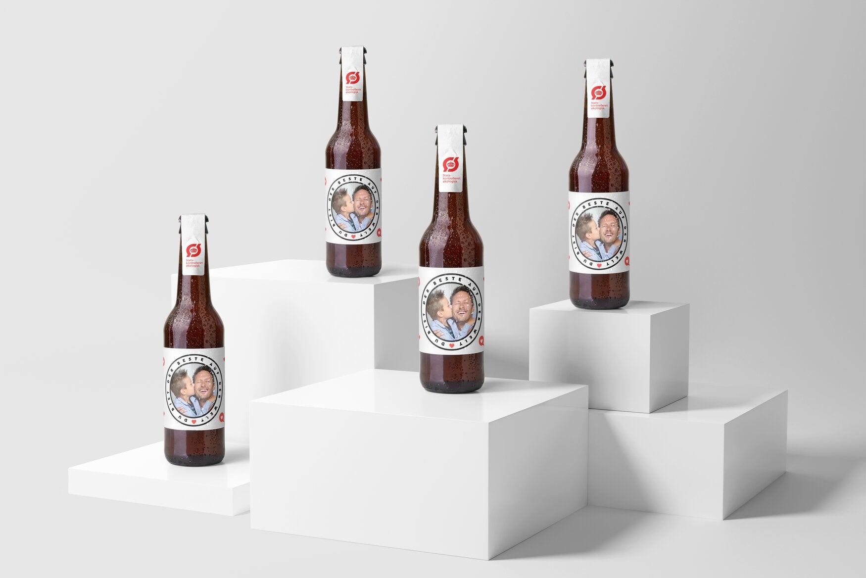 Vatertag: Personalisiertes Bier mit Foto