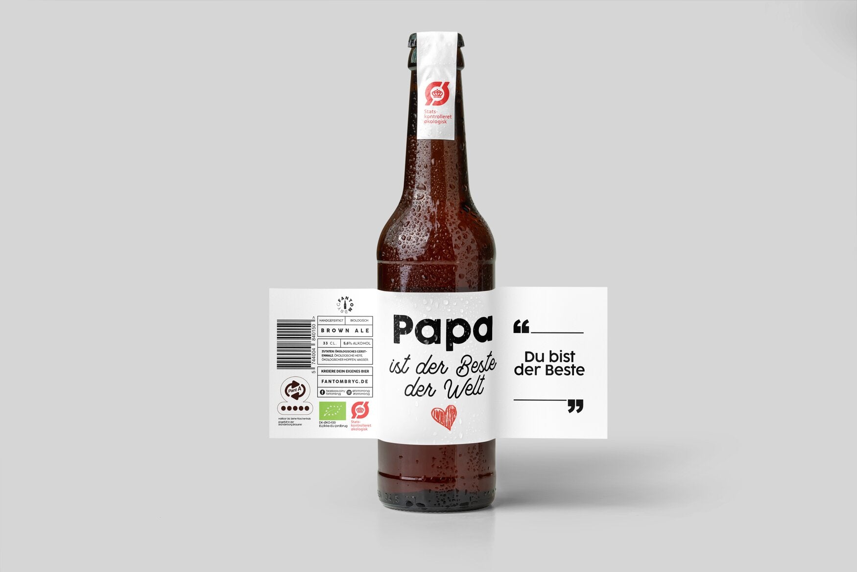 Vatertag Bier: Papa ist der Beste der Welt