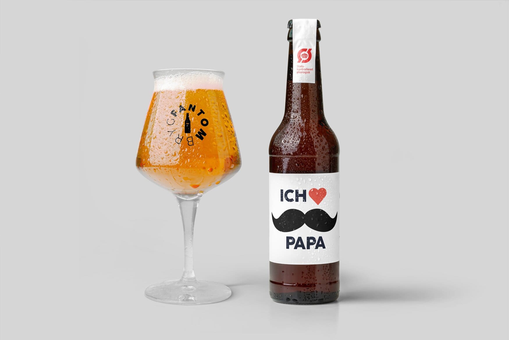 Vatertag Bier: Ich liebe Papa