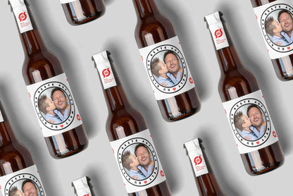 Vatertag: Personalisiertes Bier mit Foto