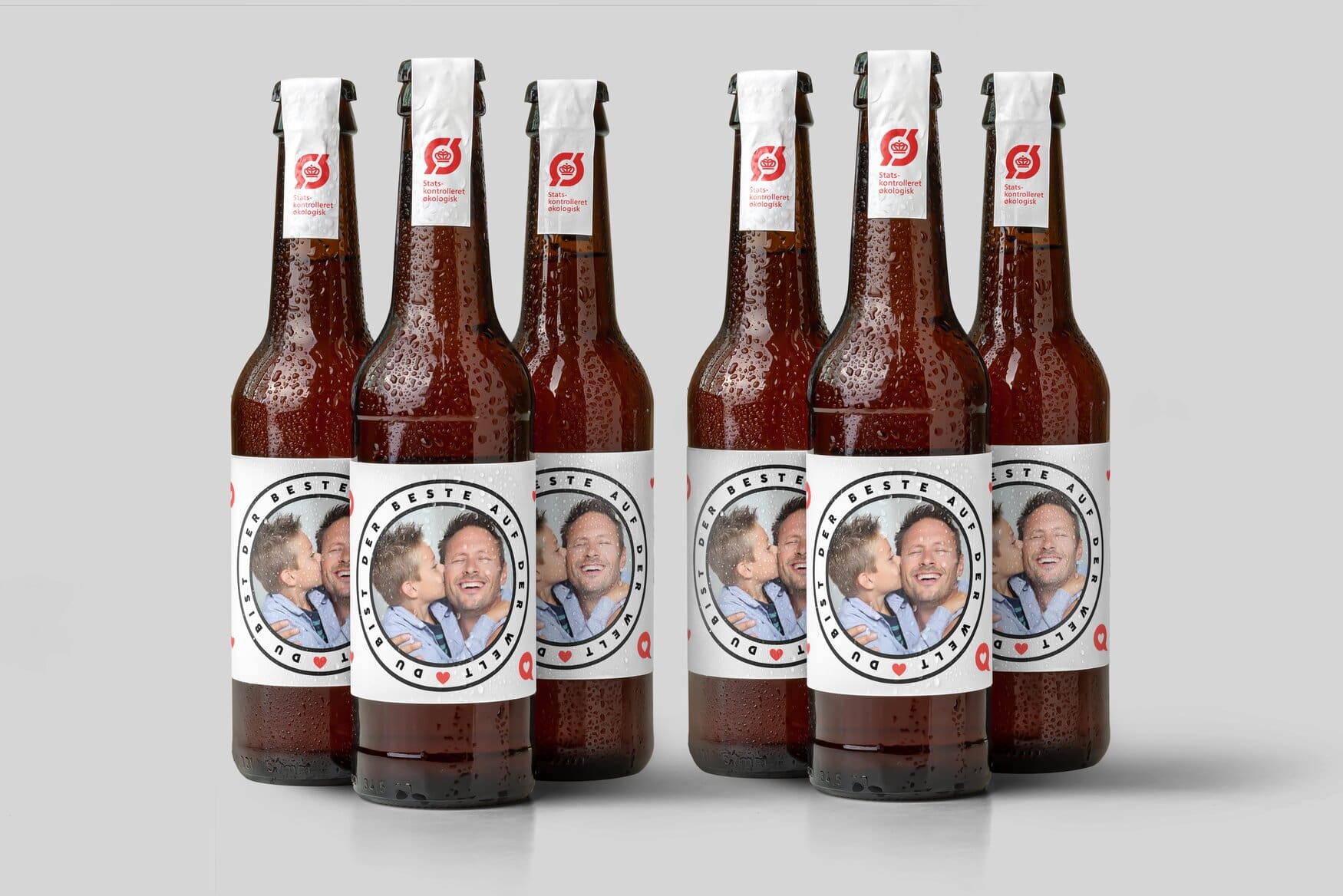 Vatertag: Personalisiertes Bier mit Foto