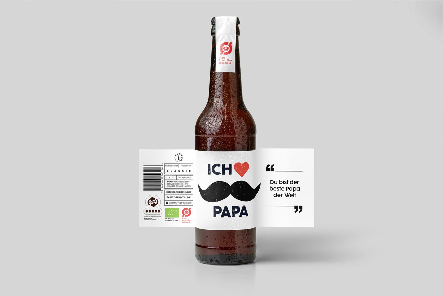 Vatertag Bier: Ich liebe Papa