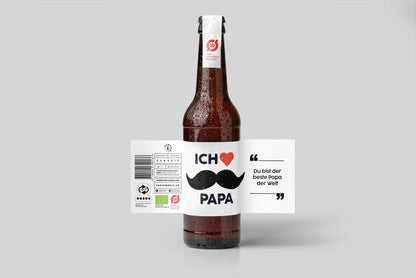 Vatertag Bier: Ich liebe Papa