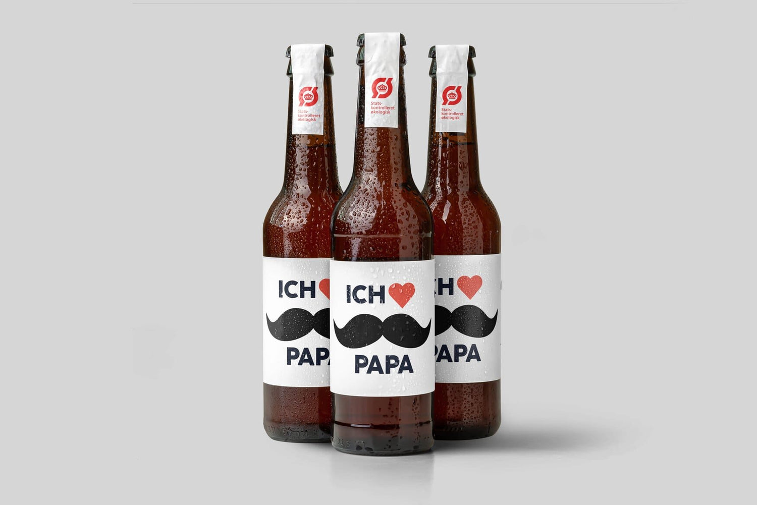 Vatertag Bier: Ich liebe Papa