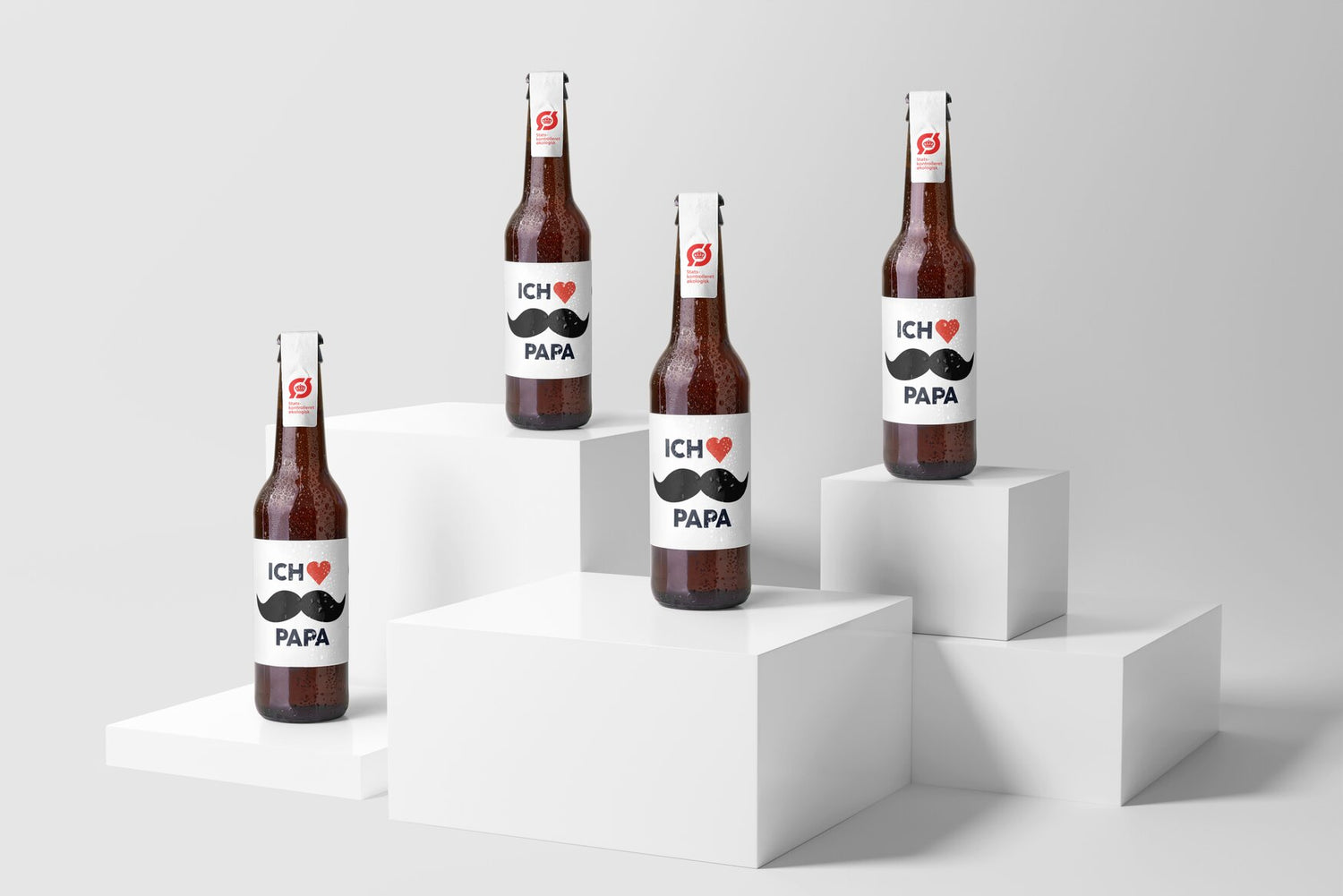 Vatertag Bier: Ich liebe Papa