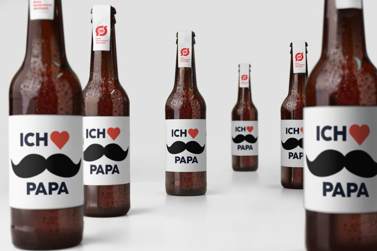 Vatertag Bier: Ich liebe Papa
