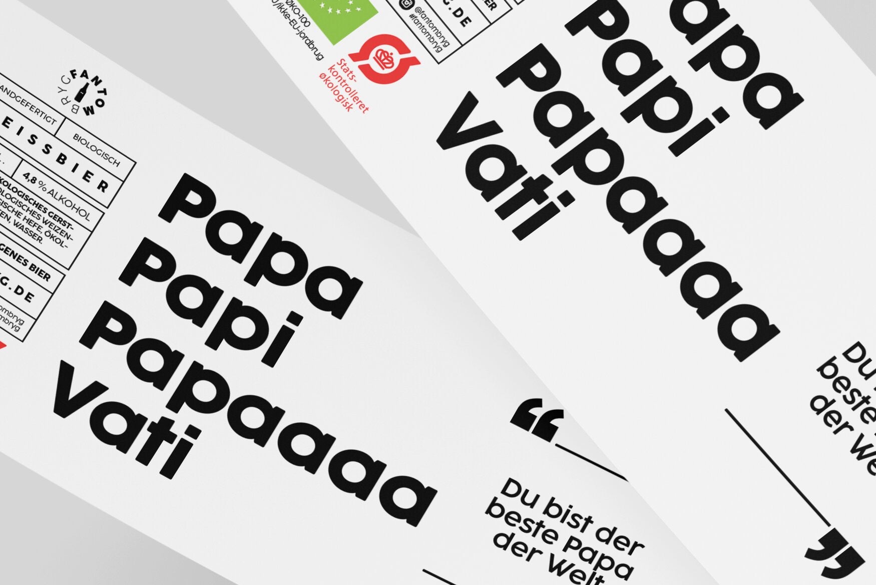 Vatertag Bier: Papa, Papi, Papaaaa, Vati